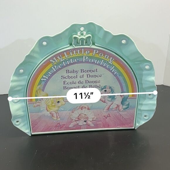 My Little Pony MLP G1 Baby Bonnet School of Dance 1986, Baby Soft Steps 1990 - Picture 10 of 11